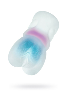 Мастурбатор реалистичный TOYFA Juicy Pussy Crystal Wave, TPE, 13,5 см