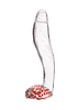 Нереалистичный фаллоимитатор Sexus Glass, стекло, прозрачный, 17,5 см
