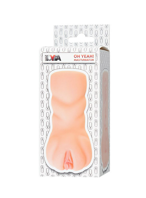 Мастурбатор реалистичный TOYFA Basic Oh Yeah!, TPE, телесный, 11,5 см