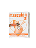 Презервативы Masculan, ultra 3, продлевающие, 19 см, 5,3 см, 3 шт.