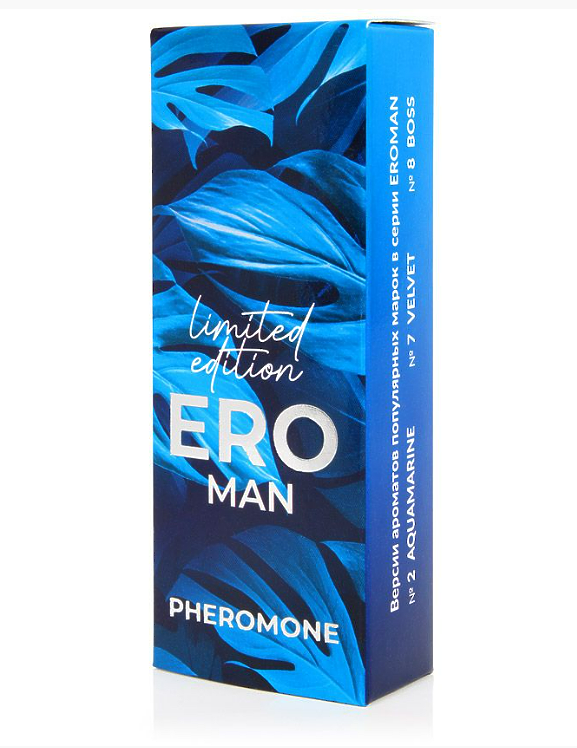 Парфюмированное средство для тела EROMAN №8 с феромонами 10 мл Boss 