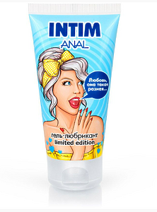 Гель-любрикант INTIM ANAL серии LIMITED EDITION туб пластиковый 50 г 