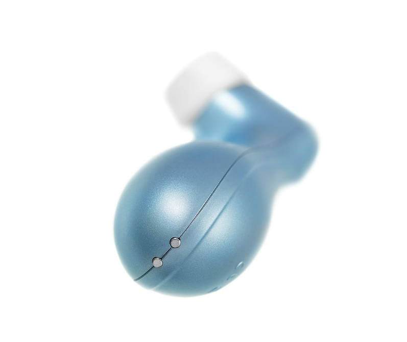 Вакуум-волновой бесконтактный стимулятор клитора Satisfyer PRO 2, силикон, голубой, 16,5 см