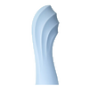 Нереалистичный вибратор Satisfyer Air Pump Vibrator 5, силикон, голубой, см