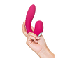 Вибратор Satisfyer Sunray, с вакуум-волновым стимулятором, силикон, розовый, 15 см