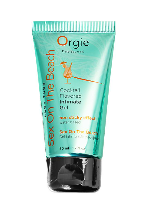 Интимный гель Orgie LUBE TUBE на водной основе, со вкусом коктейля секс на пляже, 50 мл