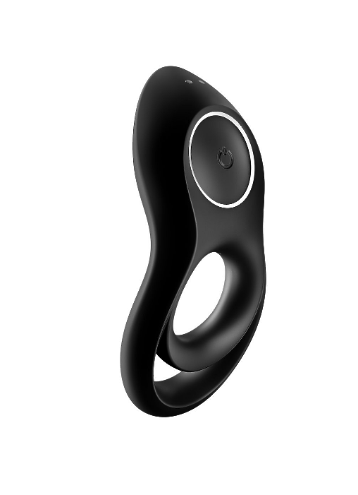 Эрекционное кольцо на пенис Satisfyer Legendary Duo, силикон, черный, Ø 2,5 см
