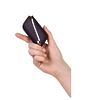 Вакуумно-волновой стимулятор клитора Satisfyer Traveler, силикон, баклажан, 10,7 см