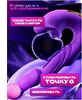  Вибратор 3 в 1 язык для клитора и точки G ФИОЛЕТОВЫЙ
