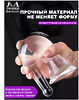   Beckuum Анальная пробка. Cекс игрушки интимные 50ММХ230ММ ПРОЗРАЧНЫЙ
