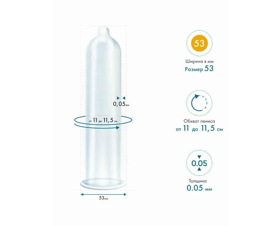 Презервативы MYSIZE 53 (10 шт.)