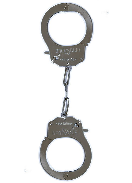 НАСТОЯЩИЕ МЕТАЛЛИЧЕСКИЕ НАРУЧНИКИ (BE MINE) (ONE SIZE)