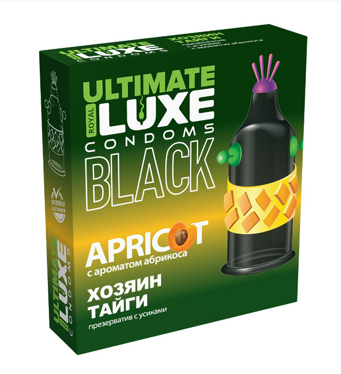 ПРЕЗЕРВАТИВ LUXE BLACK ULTIMATE в ассортименте,1шт