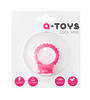 Эрекционное кольцо на пенис A-Toys by TOYFA, силикон, розовый, Ø 3,5 см