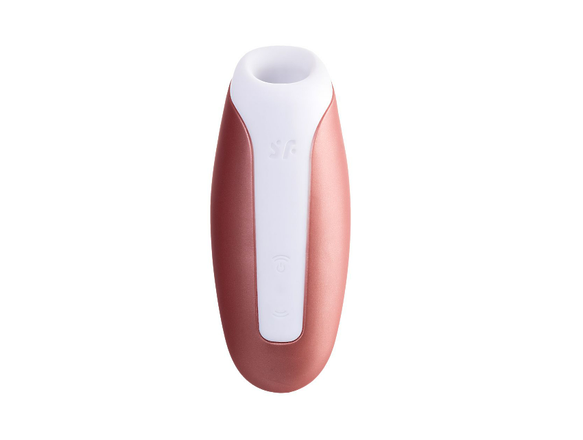 Вакуум-волновой бесконтактный стимулятор клитора Satisfyer Love Breeze, Силикон, Розовый, 9,5 см
