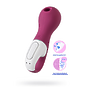 Вакуум-волновой стимулятор клитора с вибрацией Satisfyer Lucky Libra, силикон, бордовый, 15,7 см