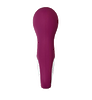 Вакуум-волновой стимулятор клитора с вибрацией Satisfyer Lucky Libra, силикон, бордовый, 15,7 см