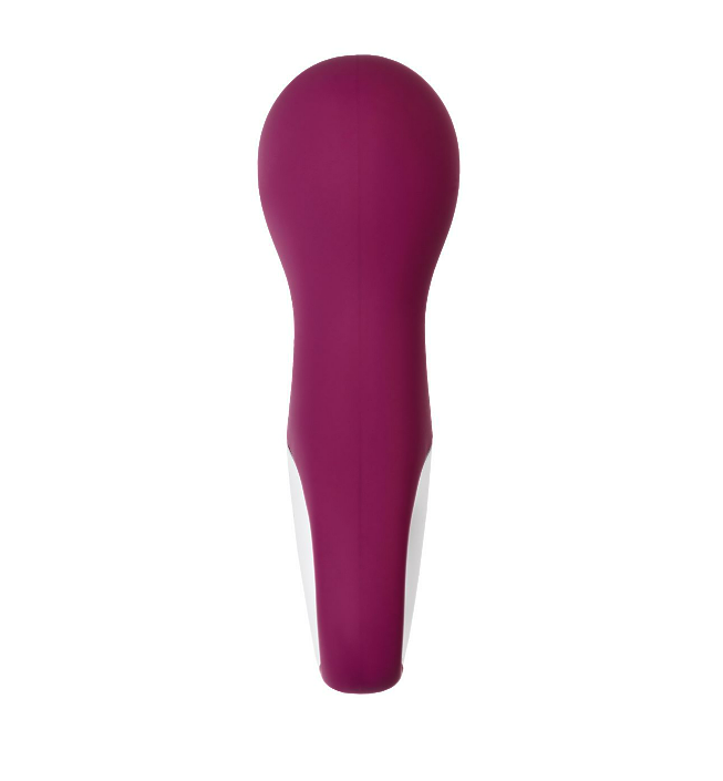 Вакуум-волновой стимулятор клитора с вибрацией Satisfyer Lucky Libra, силикон, бордовый, 15,7 см