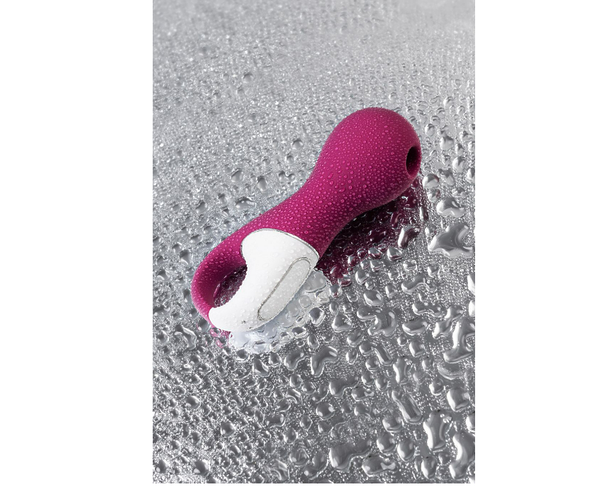 Вакуум-волновой стимулятор клитора с вибрацией Satisfyer Lucky Libra, силикон, бордовый, 15,7 см