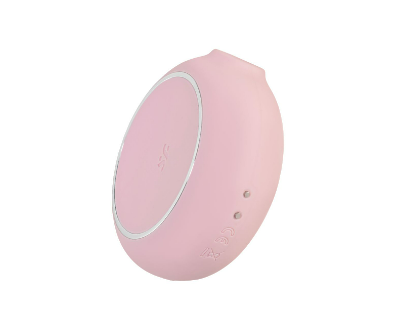 Вакуумный стимулятор клитора с вибрацией Satisfyer Pro To Go 3, розовый, 8,5 см