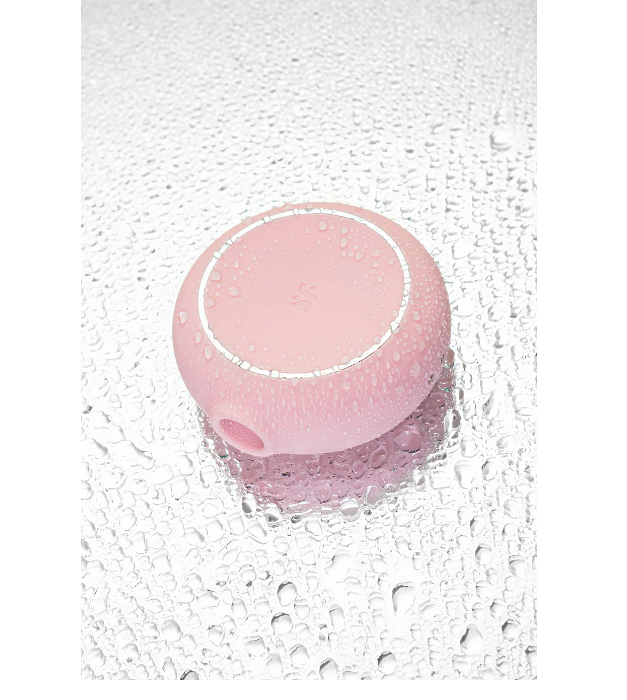Вакуумный стимулятор клитора с вибрацией Satisfyer Pro To Go 3, розовый, 8,5 см