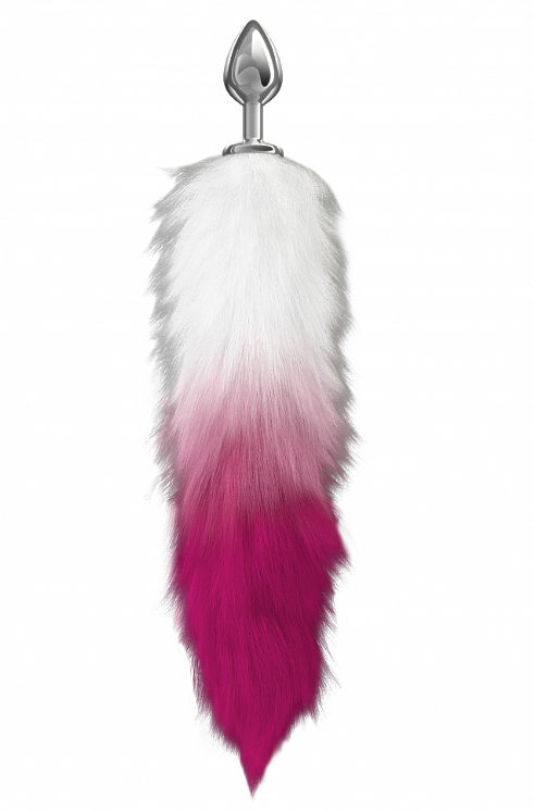 Анальная Пробка с Хвостом Diamond Galaxy Pink 4019-02lola