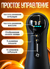 Мастурбатор мужской автоматический ЧЕРНЫЙ КОЛБА С ДИСПЛЕЕМ