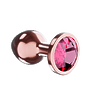 Анальная Пробка Diamond Ruby Shine S Розовое Золото 4024-01lola