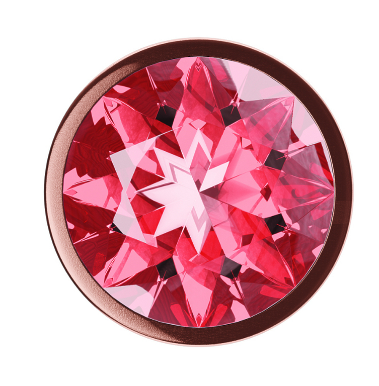 Анальная Пробка Diamond Ruby Shine S Розовое Золото 4024-01lola