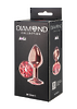 Анальная Пробка Diamond Ruby Shine S Розовое Золото 4024-01lola