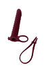 Вибронасадка для Двойного Проникновения Pure Passion Rori Wine Red 1205-02lola