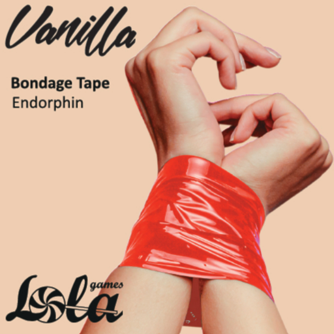 Бондажная лента Vanilla Endorphin Red 1169-01lola