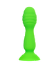 Анальная втулка A-Toys by TOYFA Terg, силикон, зеленый, 10 см