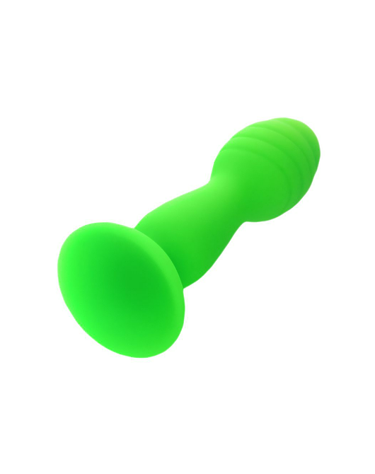 Анальная втулка A-Toys by TOYFA Terg, силикон, зеленый, 10 см