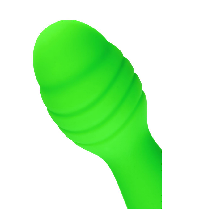 Анальная втулка A-Toys by TOYFA Terg, силикон, зеленый, 10 см
