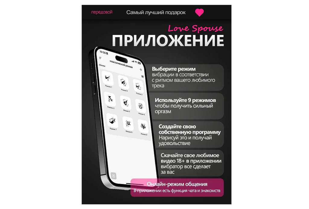 Женский вибратор, комбинированный вибратор для анальной пробки и клитора, дистанционное приложение, розовый