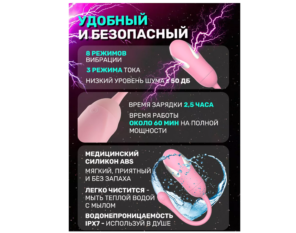 Sweet life good night Виброяйцо с приложением для управления