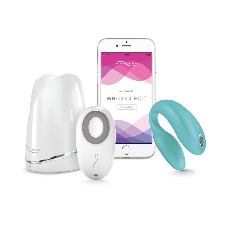 Вибратор для пар We-Vibe Sync мятный